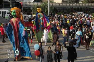 افتتاحیه شانزدهمین جشنواره بین المللی جشنواره عروسکی تهران -مبارک