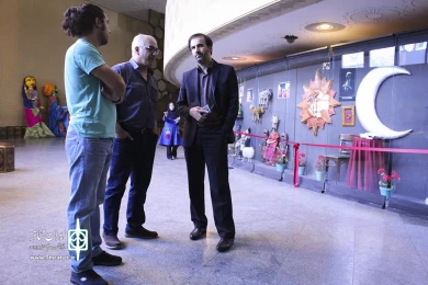افتتاح نمایشگاه به یاد استاد