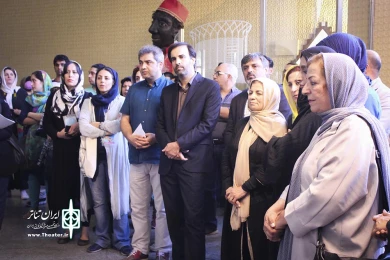 افتتاح نمایشگاه به یاد استاد