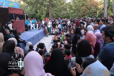 استقبال مردم از جشنواره عروسکی