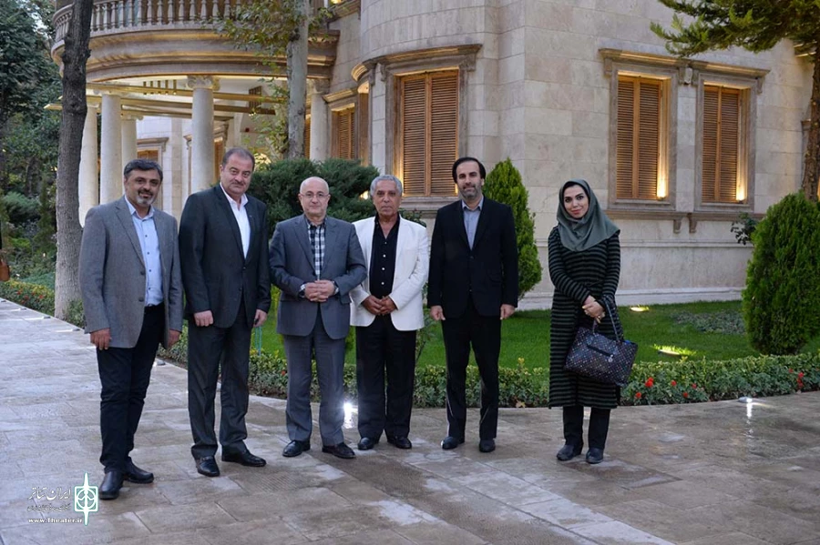 زهیر رمضان نماینده مجلس سوریه با علی مراد خانی