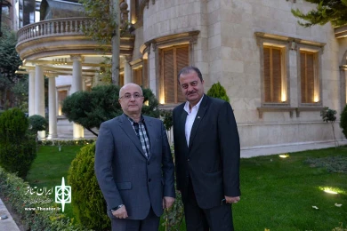 زهیر رمضان نماینده مجلس سوریه با علی مراد خانی