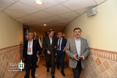 بازدید مدیران مدیران نمایشی غرب آسیا از تئاتر شهر