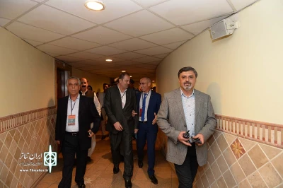 بازدید مدیران مدیران نمایشی غرب آسیا از تئاتر شهر