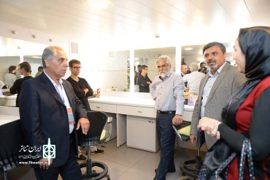 بازدید مدیران مدیران نمایشی غرب آسیا از تئاتر شهر
