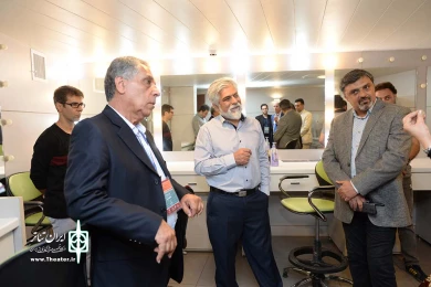 بازدید مدیران مدیران نمایشی غرب آسیا از تئاتر شهر