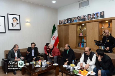 بازدید مدیران مدیران نمایشی غرب آسیا از تئاتر شهر