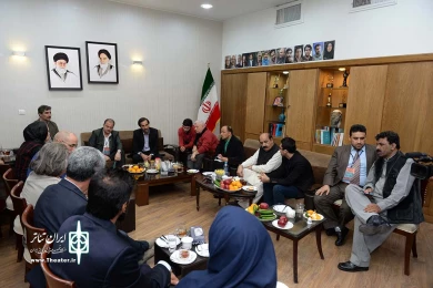 بازدید مدیران مدیران نمایشی غرب آسیا از تئاتر شهر