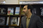 بازدید مهدی شفیعی از غرفه ماهنامه نمایش 4