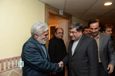 بازدید علی جنتی از تئاتر شهر