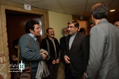 بازدید علی جنتی از تئاتر شهر