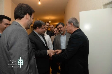 بازدید علی جنتی از تئاتر شهر