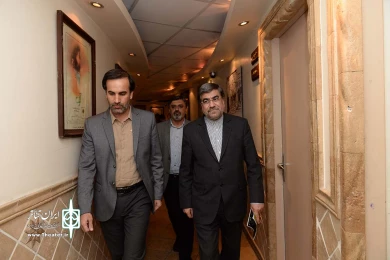 بازدید علی جنتی از تئاتر شهر