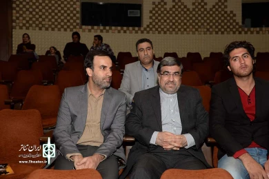 بازدید علی جنتی از تئاتر شهر