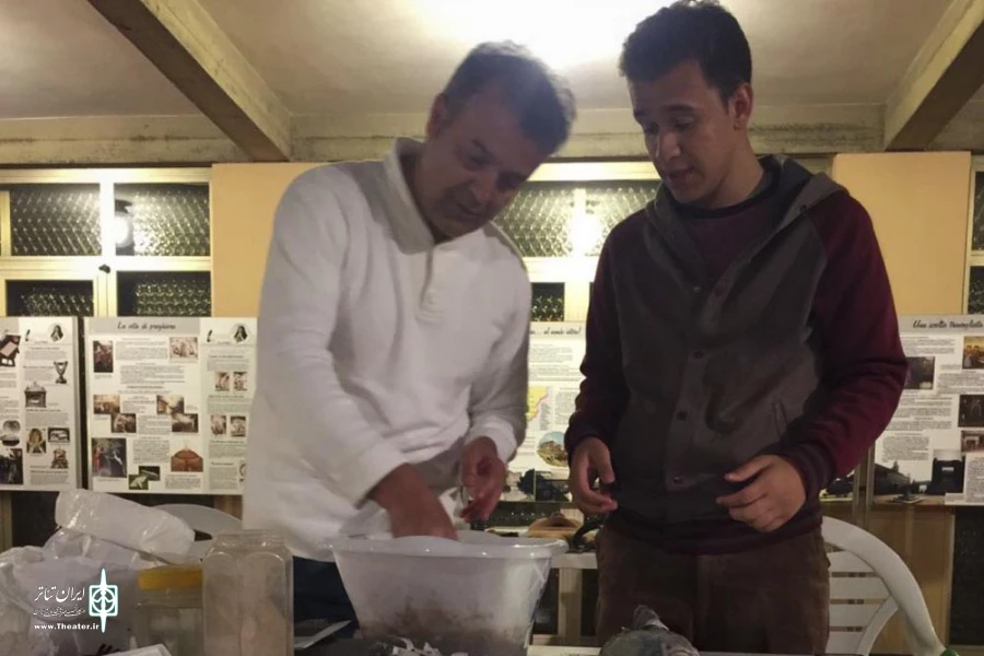 برگزاری نمایشگاه ماسک و ورک شاپ علی اصغر و عرفان خطیب زاده در کشور ایتالیا