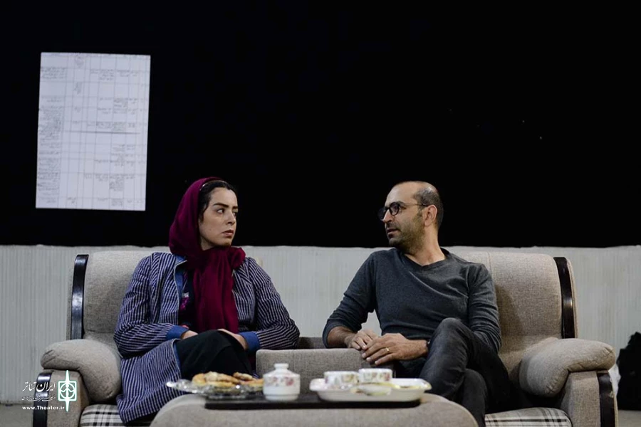 تمرین نمایش «ابوبکر محمدی، فاطمه محمدی»