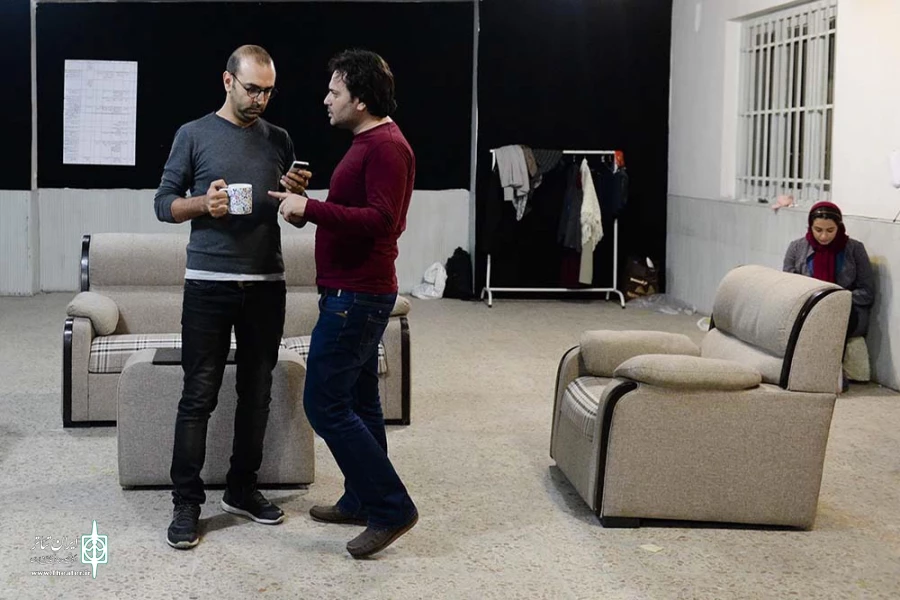 تمرین نمایش «ابوبکر محمدی، فاطمه محمدی»