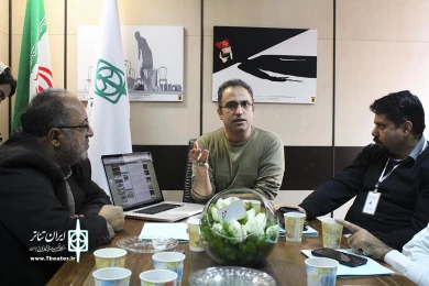 بازدید مهمانان همایش تئاتر استانها از سایت ایران تئاتر‎
