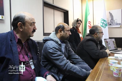بازدید مهمانان همایش تئاتر استانها از سایت ایران تئاتر‎