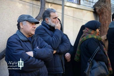 تشییع پیکر دنیا فنی زاده
