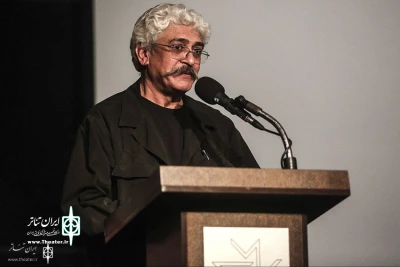 Amrollah Farhadi, a Jury Member of Fadjr International Theater Festival:

Visual Identity Responsible to Picture Theater Troupe Character