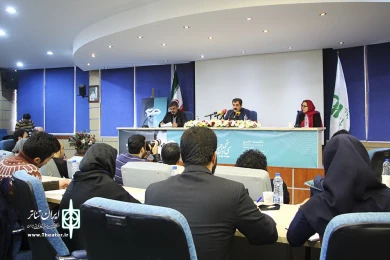 نشست خبری سی و پنجمین جشنواره تئاتر فجر