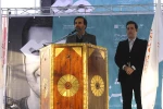 گردهمایی هنرمندان تئاتر و جمعی از نابینایان و ناشنوایان