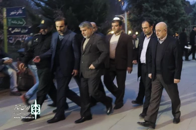 حضور وزیر ارشاد در جشنواره تئاتر فجر