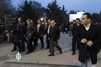 حضور وزیر ارشاد در جشنواره تئاتر فجر