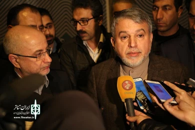 حضور وزیر ارشاد در جشنواره تئاتر فجر