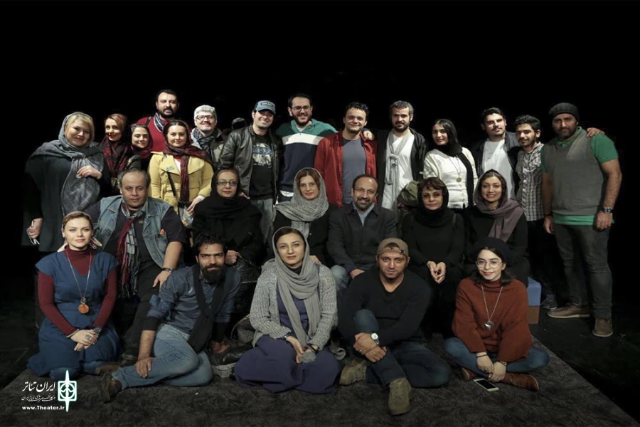 اصغر فرهادی و شهاب حسینی به دیدن نمایش «مافیا» نشستند 2
