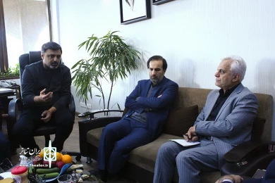 بازدید مرتضی طلایی از تئاتر شهر