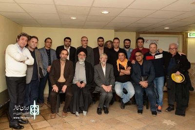 رئیس فرهنگستان زبان و ادب فارسی در تئاتر شهر