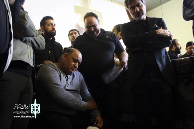 تشییع پیکر عارف لرستانی