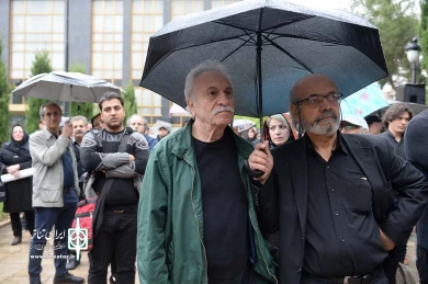 تشییع پیکر نقی سیف جمالی