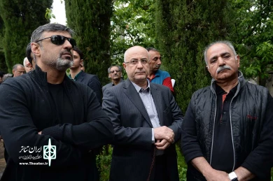 تشییع پیکر نقی سیف جمالی