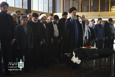 تشییع پیکر منوچهر بهروج