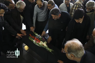 تشییع پیکر منوچهر بهروج