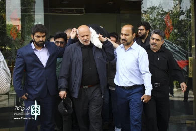 تشییع پیکر منوچهر بهروج