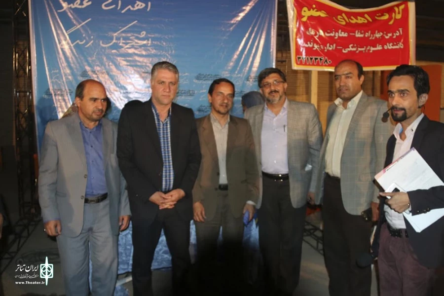 افتتاح پلاتو نمایش بَم در جشن اردیبهشت تئاتر کرمان 3