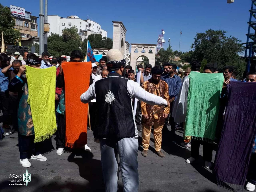 همایش استانی تئاتر خیابانی قرآنی در کرمانشاه به کار خود پایان داد 4