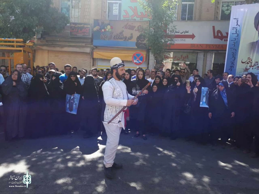 همایش استانی تئاتر خیابانی قرآنی در کرمانشاه به کار خود پایان داد 10