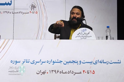 در نشست رسانه‌ای جشنواره تئاتر سوره مطرح شد

کورش زارعی: بیست و هفتمین دوره جشنواره تئاتر سوره، بین‌المللی برگزار می‌شود