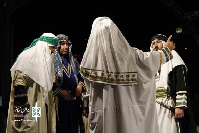 مجلس شبیه خوانی تجارت حضرت محمد (ص)