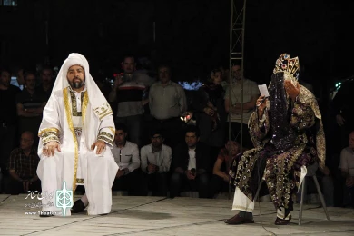 مجلس شبیه خوانی تجارت حضرت محمد (ص)