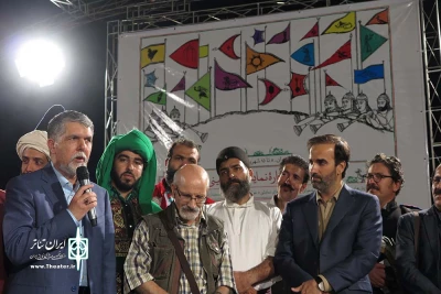 وزیر فرهنگ و ارشاد اسلامی میهمان جشنواره نمایش های آیینی وسنتی