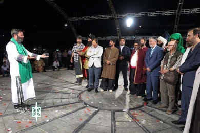 وزیر فرهنگ و ارشاد اسلامی میهمان جشنواره نمایش های آیینی وسنتی