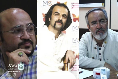 Mahmoud Farhang, Saman Khalilian & Mostafa Koulivandi

Jury Members of Ilam Province Theater Festival Introduced