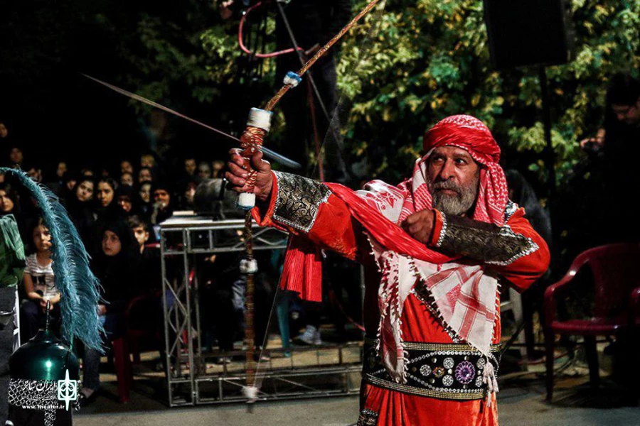 مجلس تعزیه «شهادت امام حسین(ع)» و «بازارشام» در تاسوعا و عاشورای حسینی 2
