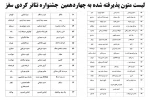 نتایج بررسی متون رسیده به جشنواره تئاتر کُردی سقز اعلام شد 5